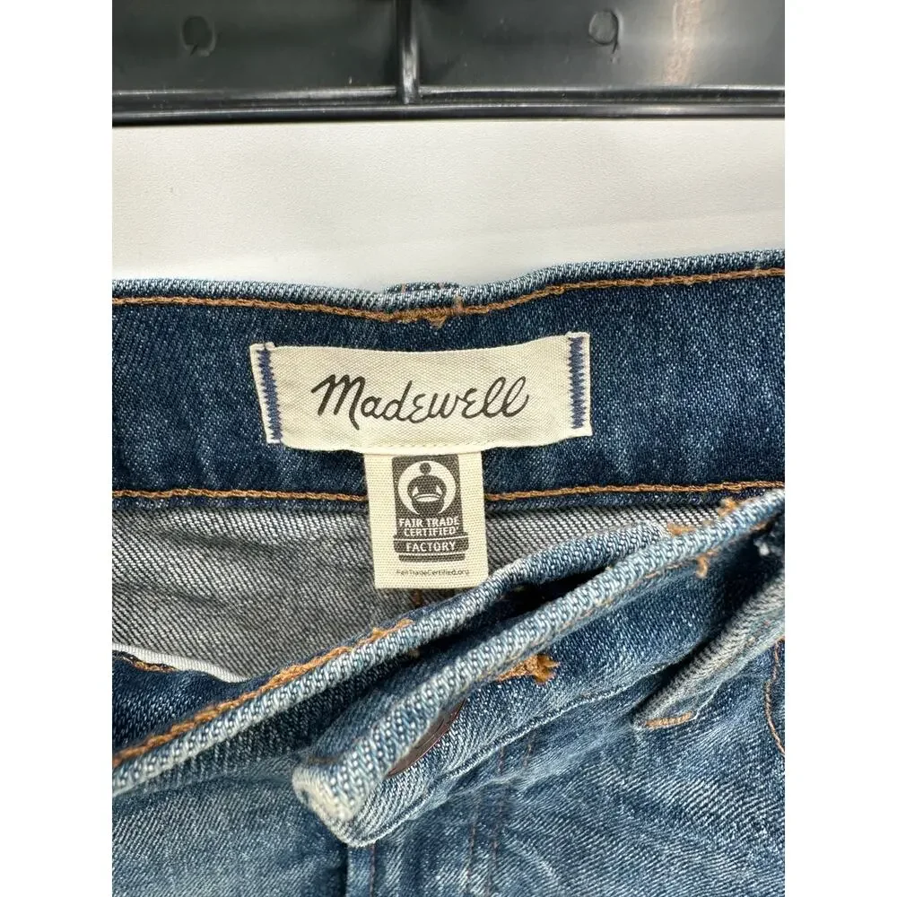 MADEWELL The Perfect Jean Short in Rayburn: Comfort Stretch Edition // 27